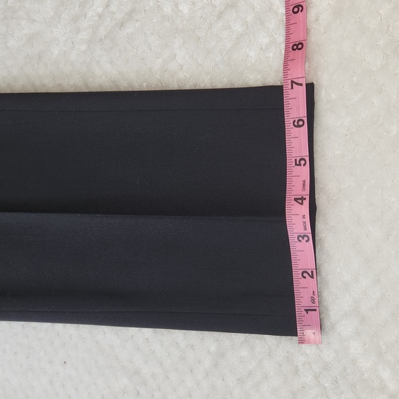 VINCE. WOMENS PANTS LIGHTWEIGHT WOOL BLEND SIZE 12 BLACK COLOR - Picture 15 of 15